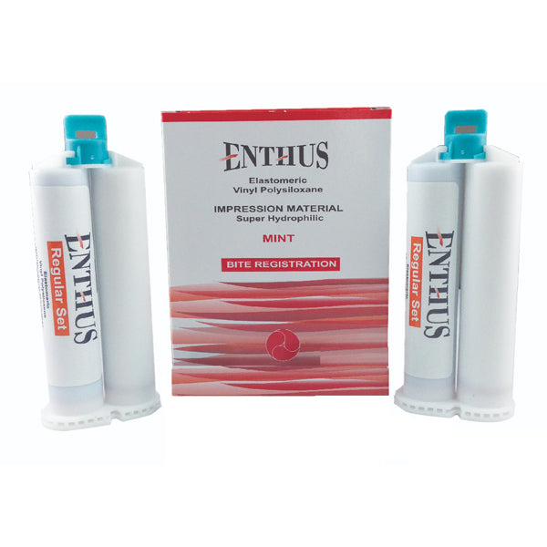Dharma Research 38-00043 Enthus VPS Bite Registration Fast Set Mint 100/Pk 50 mL Dharma Research 38-00043 Enthus VPS Bite Registration Fast Set Mint 100/Pk 50 mL